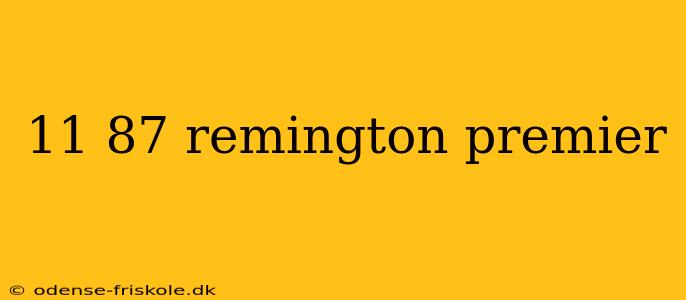 11 87 remington premier