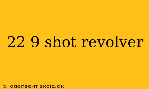 22 9 shot revolver