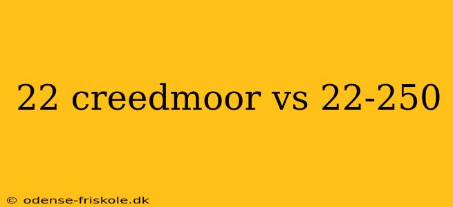 22 creedmoor vs 22-250