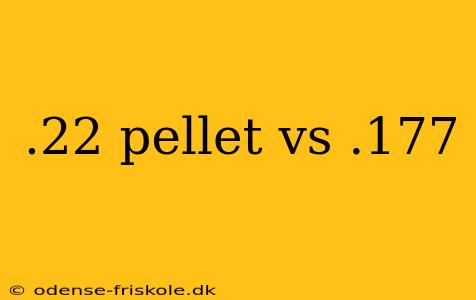 .22 pellet vs .177