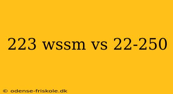 223 wssm vs 22-250