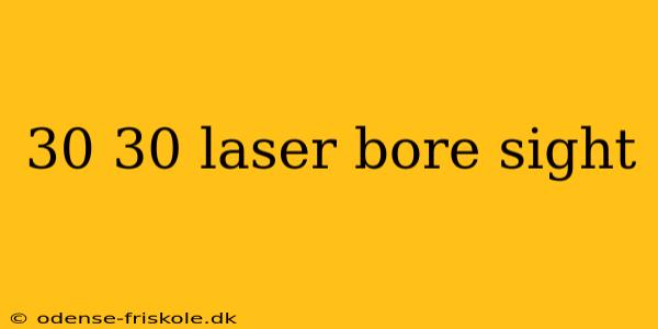 30 30 laser bore sight