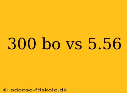 300 bo vs 5.56