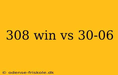 308 win vs 30-06