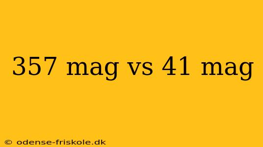 357 mag vs 41 mag