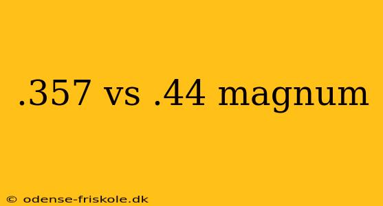 .357 vs .44 magnum