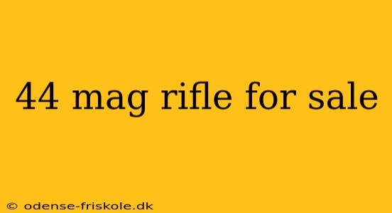 44 mag rifle for sale