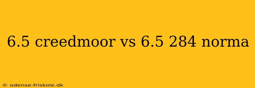 6.5 creedmoor vs 6.5 284 norma