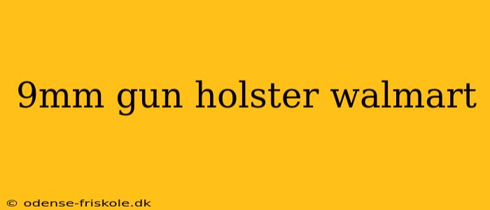 9mm gun holster walmart