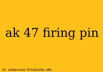 ak 47 firing pin