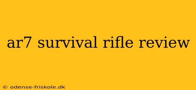 ar7 survival rifle review