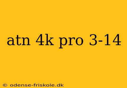 atn 4k pro 3-14