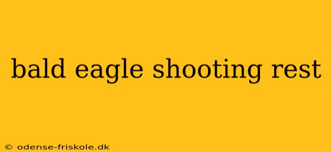 bald eagle shooting rest