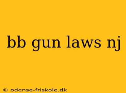 bb gun laws nj