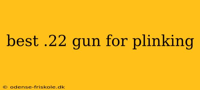 best .22 gun for plinking