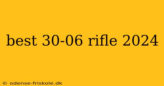 best 30-06 rifle 2024