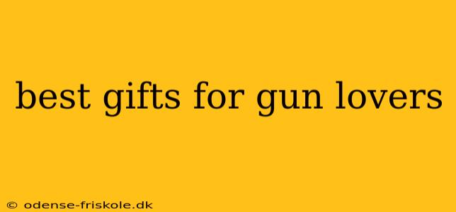 best gifts for gun lovers