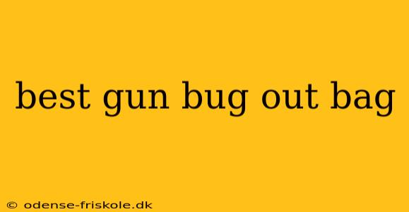 best gun bug out bag