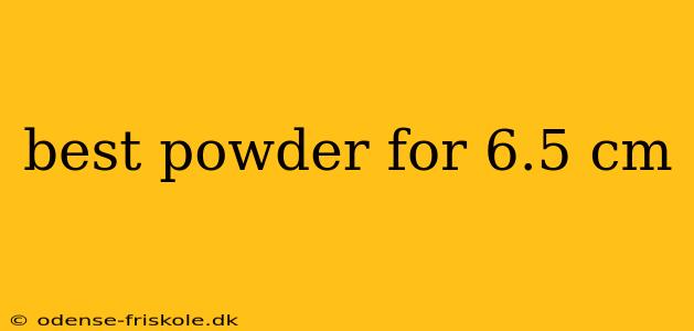 best powder for 6.5 cm