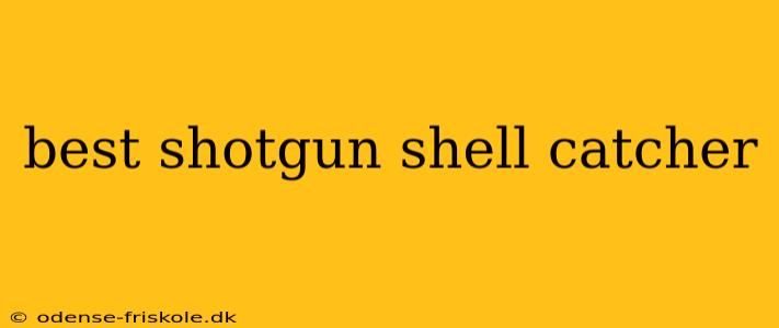 best shotgun shell catcher