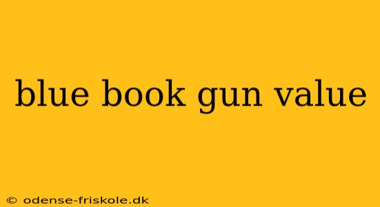 blue book gun value