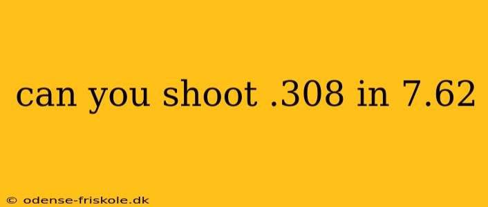 can you shoot .308 in 7.62