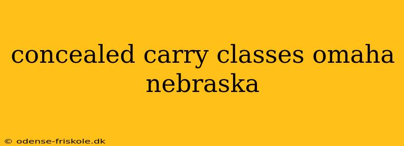 concealed carry classes omaha nebraska