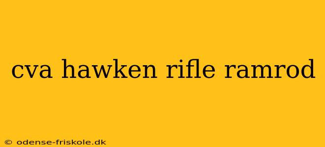 cva hawken rifle ramrod