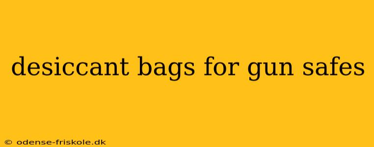 desiccant bags for gun safes