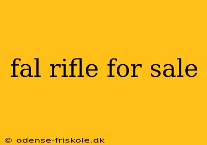 fal rifle for sale