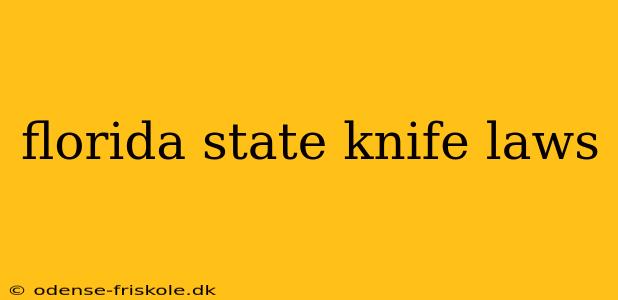 florida state knife laws