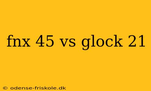 fnx 45 vs glock 21