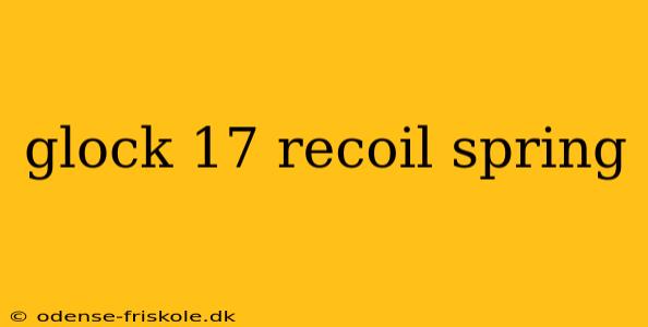 glock 17 recoil spring