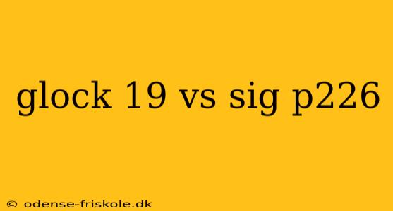 glock 19 vs sig p226