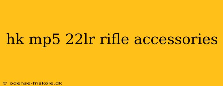 hk mp5 22lr rifle accessories