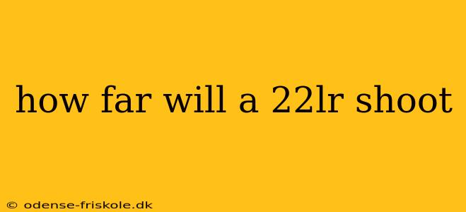 how far will a 22lr shoot