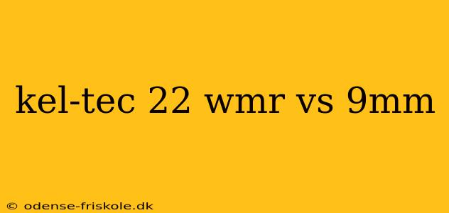 kel-tec 22 wmr vs 9mm