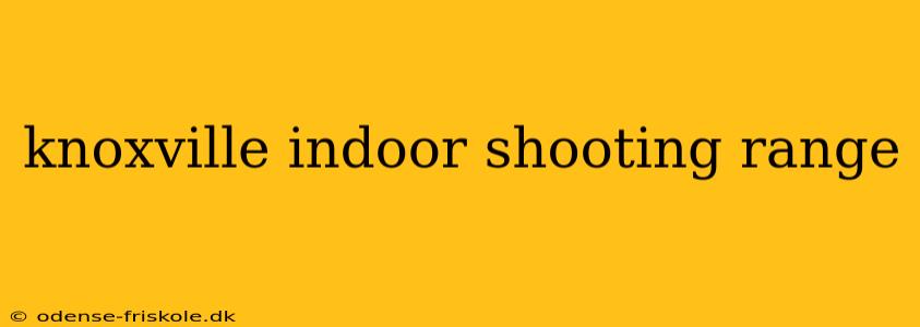 knoxville indoor shooting range