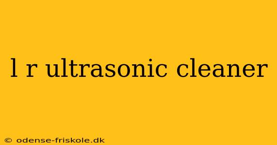 l r ultrasonic cleaner