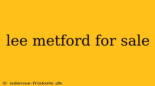 lee metford for sale