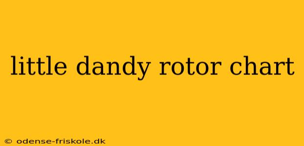 little dandy rotor chart