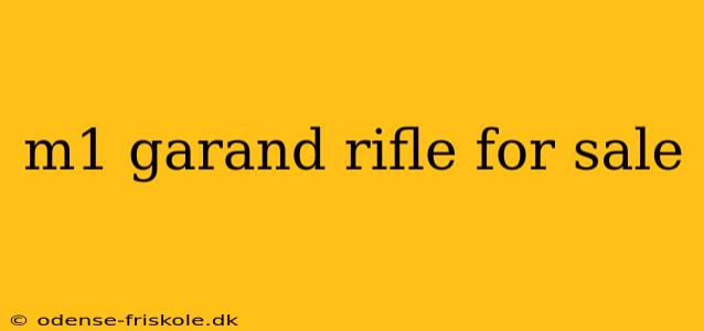 m1 garand rifle for sale