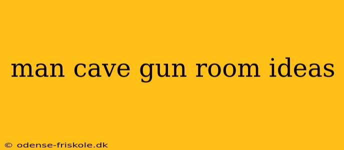 man cave gun room ideas