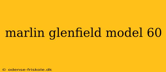 marlin glenfield model 60