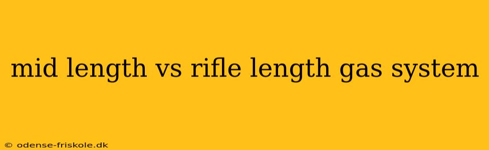 mid length vs rifle length gas system