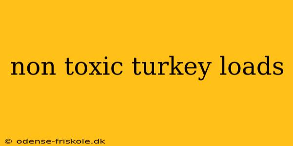 non toxic turkey loads