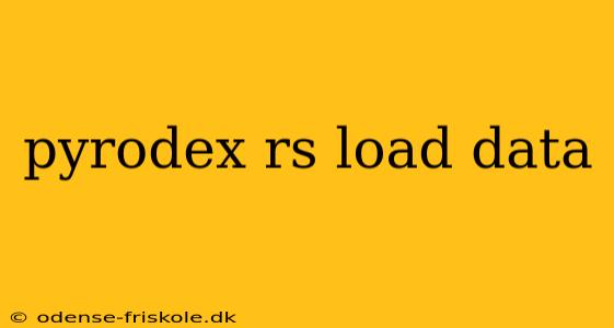 pyrodex rs load data