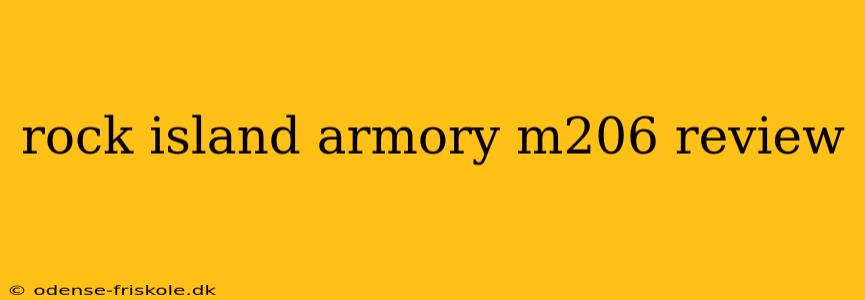 rock island armory m206 review