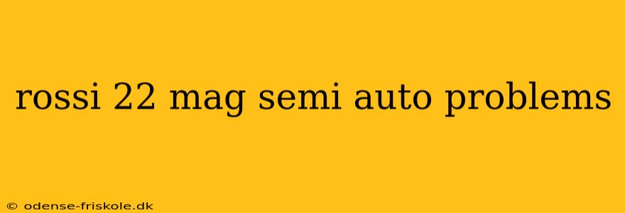 rossi 22 mag semi auto problems