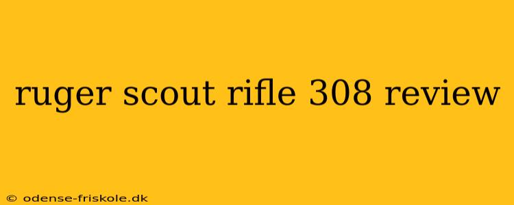 ruger scout rifle 308 review